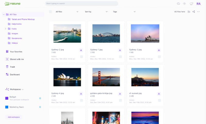 Helpmonks - powerful file & attachment browser built in