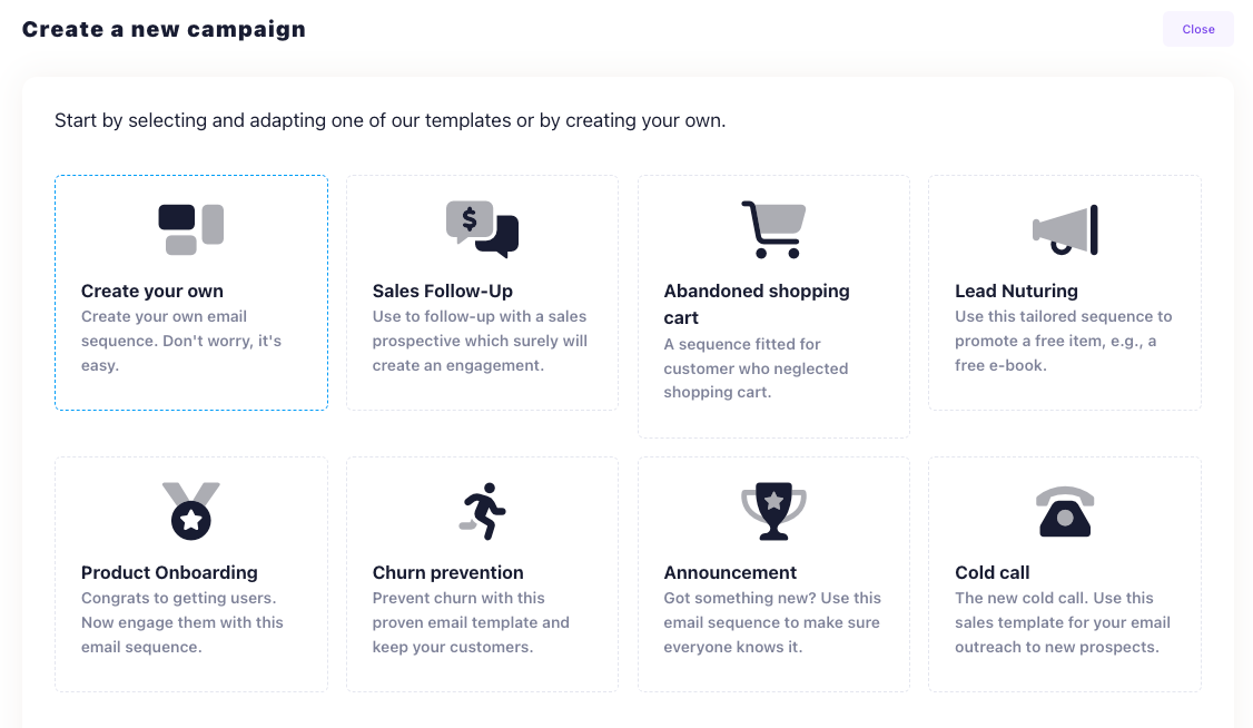 Helpmonks - email sequences for follow-up emails